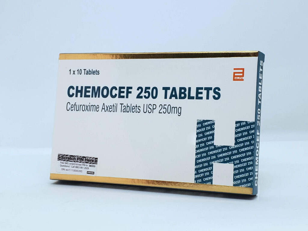 CHEMOCEF TAB 250MG